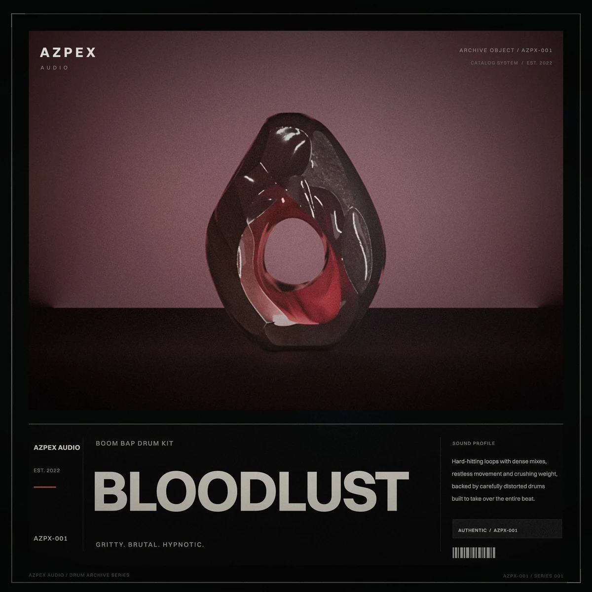 BLOODLUST Boom Bap Drum Kit