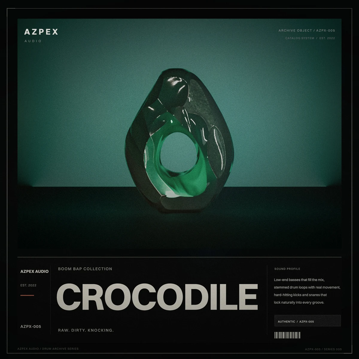 CROCODILE Full Collection Drum Kit